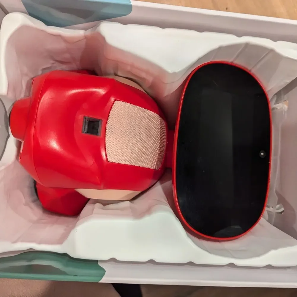Miko 3: Ai-Powered Smart Robot for Kids STEAM Learning & Educational Robot - Red